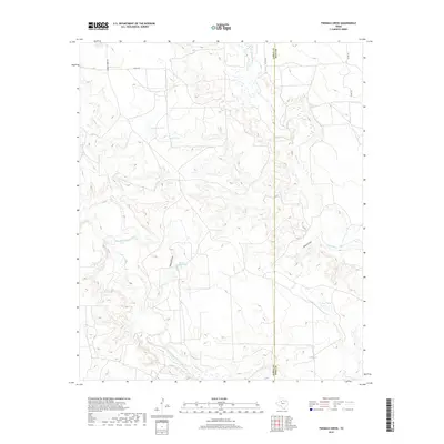 2019 Map of Twomile Creek, 2019 Print