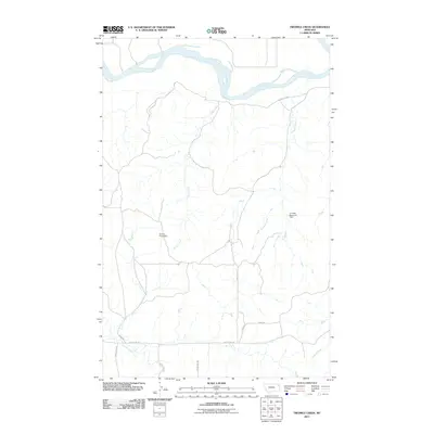 2011 Map of Twomile Creek, 2011 Print