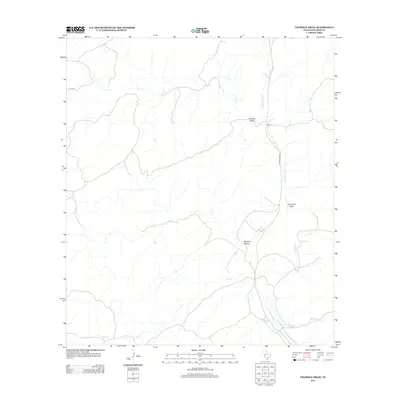 2012 Map of Twomile Draw, 2012 Print