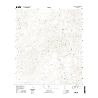 2016 Map of Twomile Draw, 2016 Print