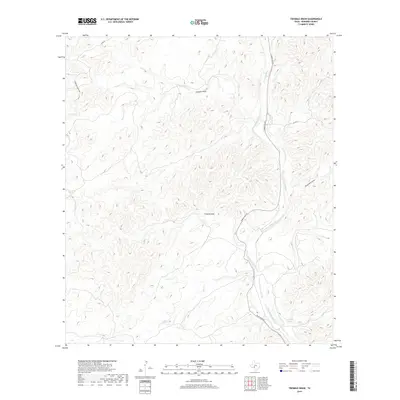 2019 Map of Twomile Draw, 2019 Print