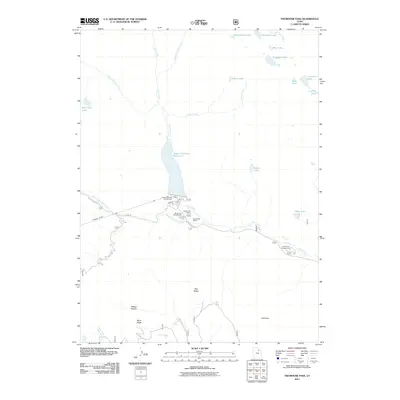 2011 Map of Tworoose Pass, 2011 Print