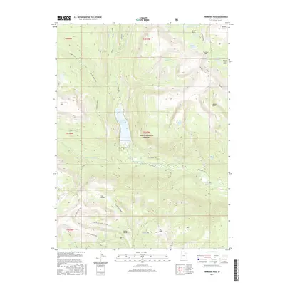 2017 Map of Tworoose Pass, 2017 Print