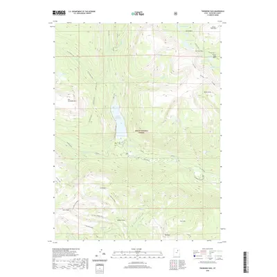 2020 Map of Tworoose Pass, 2020 Print