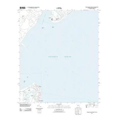 2011 Map of Tybee Island North, 2011 Print