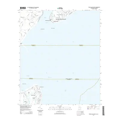2014 Map of Tybee Island North, 2014 Print