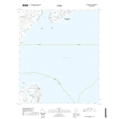 2020 Map of Tybee Island North, 2020 Print