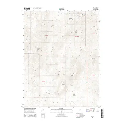 2014 Map of Tybo, 2014 Print