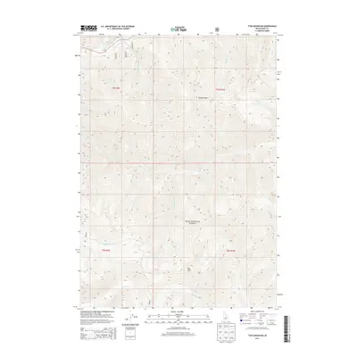 2013 Map of Tyee Mountain, 2013 Print