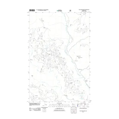 2011 Map of Tyee Mountain, 2011 Print