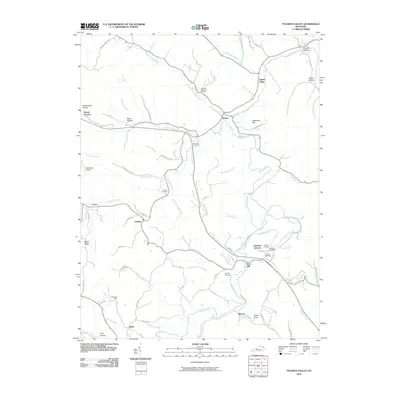 2010 Map of Tygarts Valley, 2010 Print