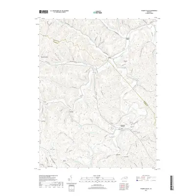 2019 Map of Tygarts Valley, 2019 Print