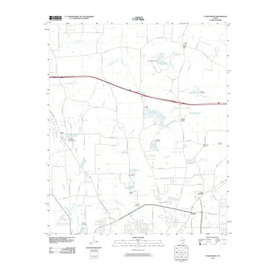2010 Map of Tyler North, 2010 Print