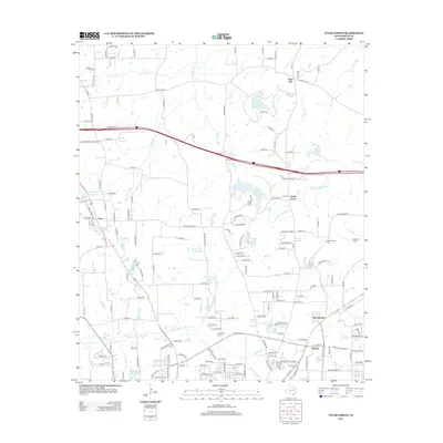 2012 Map of Tyler North, 2012 Print