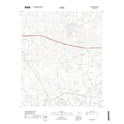 2019 Map of Tyler North, 2019 Print
