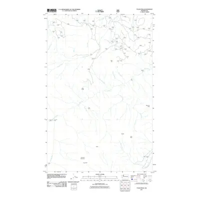 2011 Map of Tyler Peak, 2011 Print