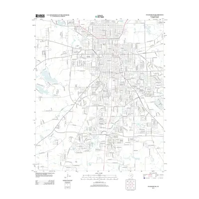 2012 Map of Tyler South, 2012 Print