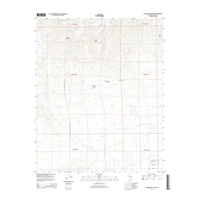 2015 Map of Tylerhorse Canyon, 2015 Print