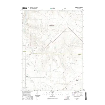 2016 Map of Tylersburg, 2016 Print