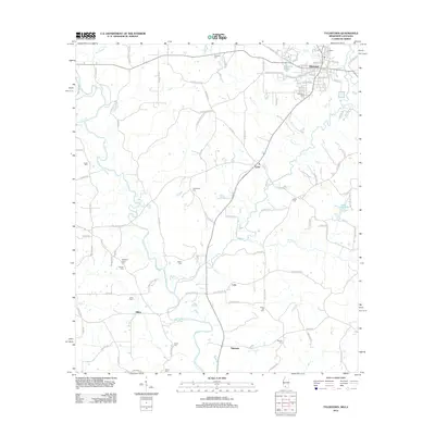 2012 Map of Tylertown, 2012 Print