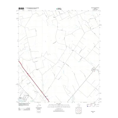 2013 Map of Tynan, 2013 Print