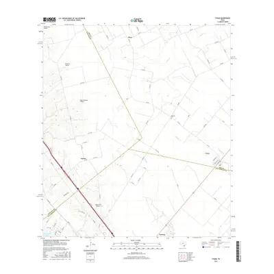 2016 Map of Tynan, 2016 Print