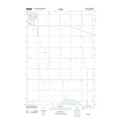 2012 Map of Tyndall, 2012 Print