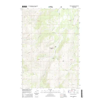 2017 Map of Tyndall Meadows, 2017 Print