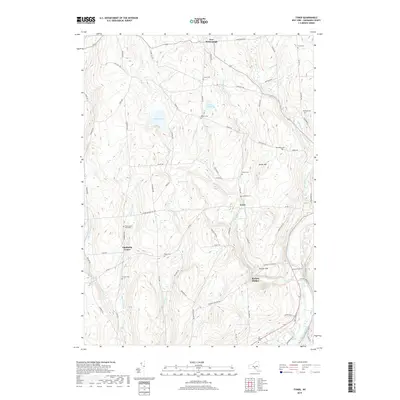 2019 Map of Tyner, 2019 Print