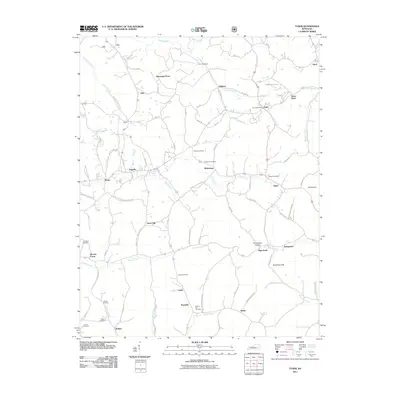 2011 Map of Tyner, 2011 Print