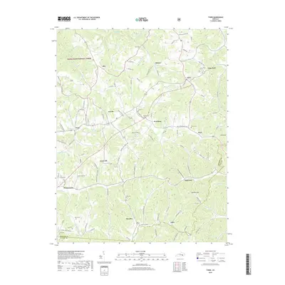 2019 Map of Tyner, 2019 Print