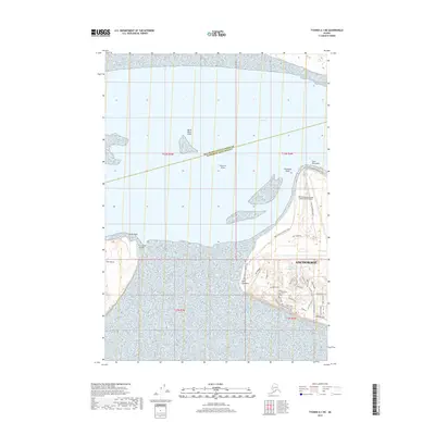 2019 Map of Tyonek A-1 NE, 2019 Print