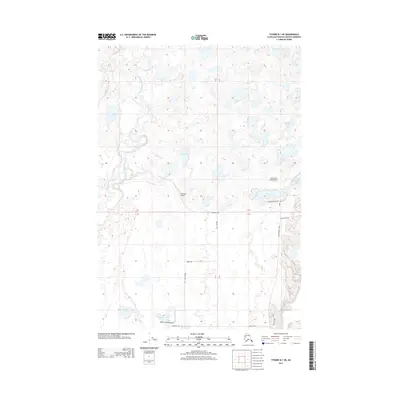 2013 Map of Tyonek B-1 NE, 2013 Print