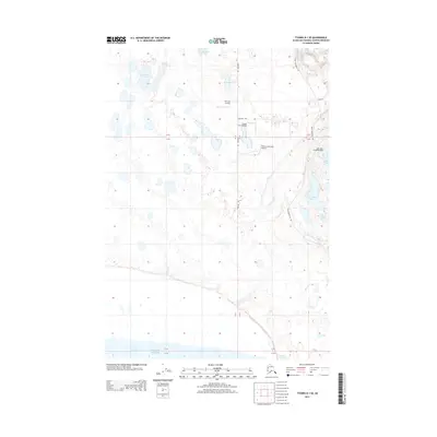 2013 Map of Tyonek B-1 SE, 2013 Print