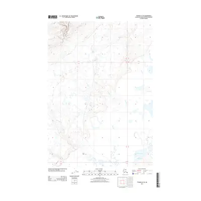2013 Map of Tyonek B-3 SE, 2013 Print