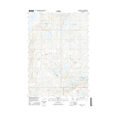 2016 Map of Tyonek C-1 SE, 2016 Print