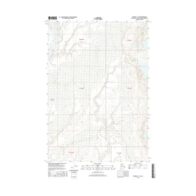 2016 Map of Tyonek C-1 SW, 2016 Print