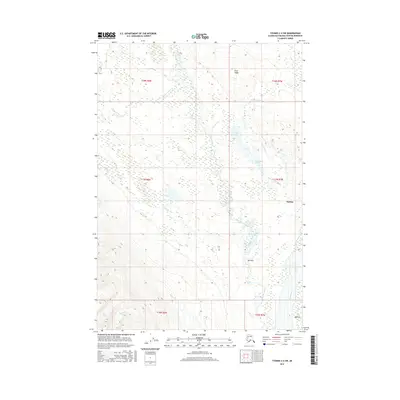 2016 Map of Tyonek C-2 SW, 2016 Print
