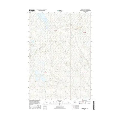 2016 Map of Tyonek C-3 NE, 2016 Print
