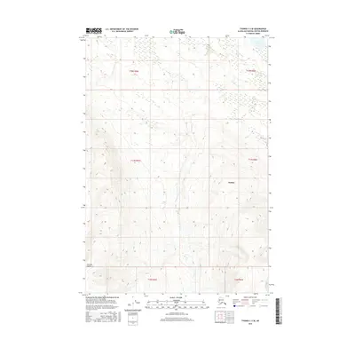 2016 Map of Tyonek C-3 SE, 2016 Print