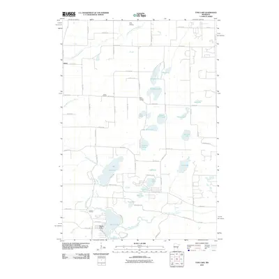 2010 Map of Typo Lake, 2010 Print