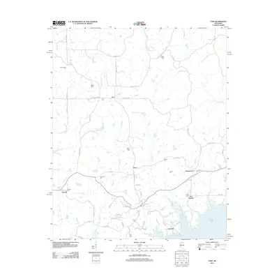 2012 Map of Tyro, 2012 Print