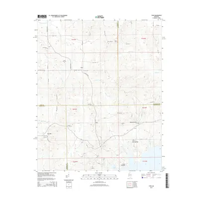 2015 Map of Tyro, 2015 Print