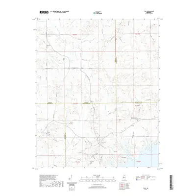 2018 Map of Tyro, 2018 Print