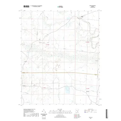 2020 Map of Tyro, 2020 Print