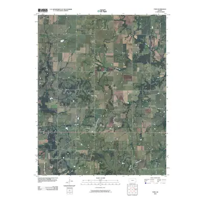 2010 Map of Tyro, 2010 Print