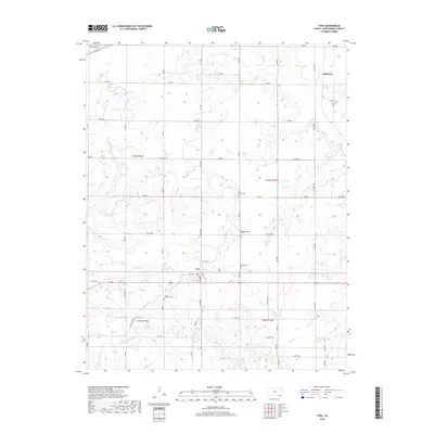 2018 Map of Tyro, 2018 Print