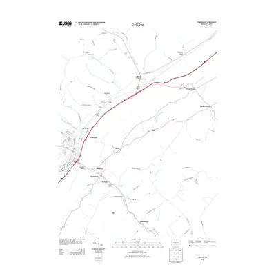 2013 Map of Tyrone, 2013 Print