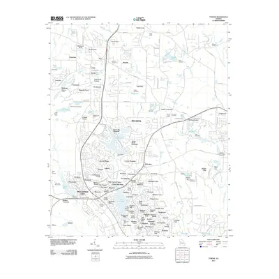 2011 Map of Tyrone, 2011 Print