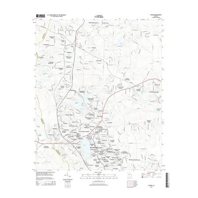 2014 Map of Tyrone, 2014 Print